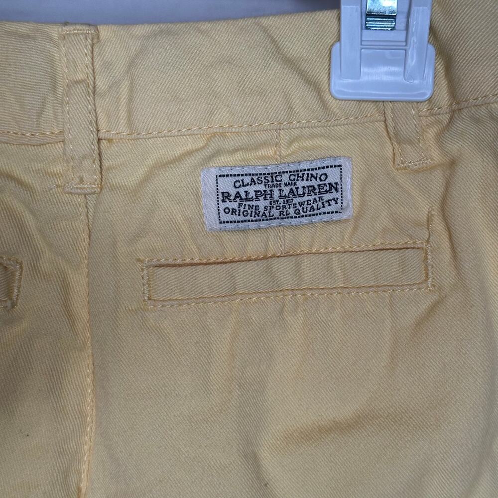 Polo Ralph Lauren yellow ruffle shorts toddler size 3T - Picture 7 of 9